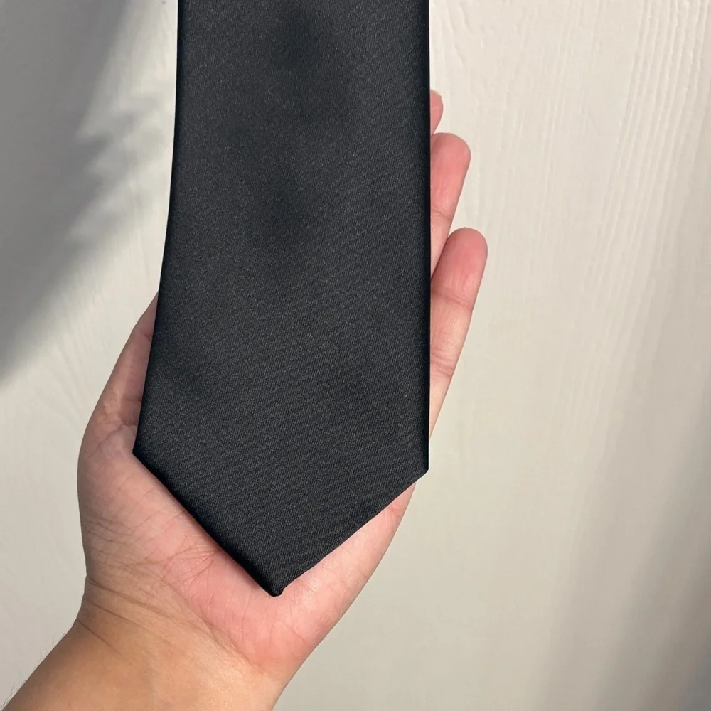 Perry Ellis Elegant Black Men's Tie